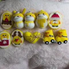 ハンドメイド フェルトマスコット 10個セット玉森くん風