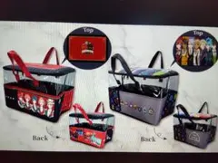 ２種セット　ディズニー ツイステッドワンダーランド 大きなポッケ付きバスケット