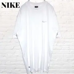 ナイキ　ドライフィット　Tシャツ　スウッシュ ロゴ スポーツウェア　ホワイト