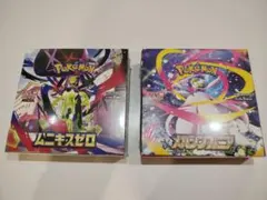 ポケモンカード　メガシンフォニア、ムニキスゼロ BOX シュリンク付き