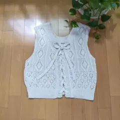 極美品【ROMEO】ニットベスト