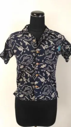 T1118　BREEZE 恐竜柄 半袖シャツ 140cm