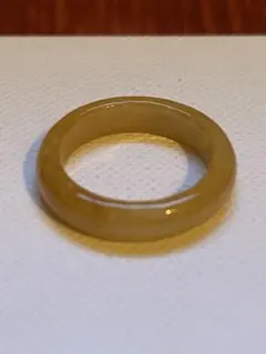 金運・金木犀風】クォーツサイト 翡翠風バングル 54.8mm 蜂蜜黄 華奢 