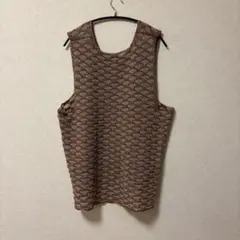 ISA BOULDER タンクトップ　ノースリーブ　ブラウン　M