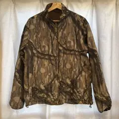 コロンビア　オールド　ポケッタブル　迷彩　リバーシブル　M モスグリーン　M