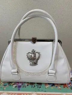 新品BABY THE STARS SHINE BRIGHT 王冠がま口Bag 白 - メルカリ