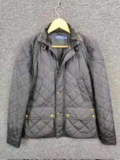 Polo Ralph Lauren ブラック キルティングジャケット 現行タグ
