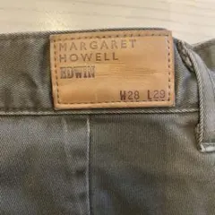 MARGARET HOWELL EDWIN チノパン W28L29 カーキのサムネイル