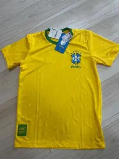 ブラジル サッカーシャツ CBF ロゴ キッズサイズ10（７－９歳くらい）