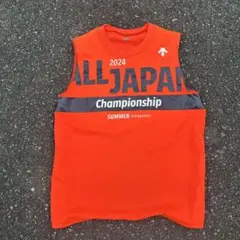 DESCENTE ALL JAPAN 2024陸上インターハイノースリーブ