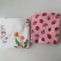 キャスキッドソン　タオル　ハンドタオル　苺　ストロベリー　ピンク　ハリネズミ