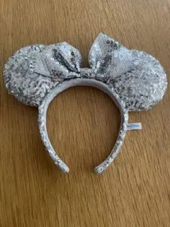 ミッキー型スパンコールカチューシャ