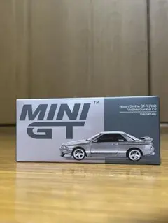 miniGT★美品ミニカー松田次生コレクション★R32スカイライン送料無料 MINI-GT 1/64 Nissan スカイライン GT-R R32 ニスモガンメタル