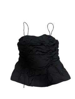 MOUSSY SATIN GATHER キャミ レオパード ヒョウ柄 ブラウン - メルカリ