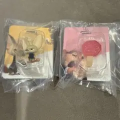 ズートピア ブリスターチャームコレクション フィニック　アイスキャンディ　セット