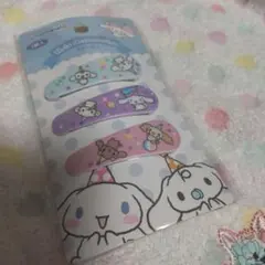 ３個入　スリーピン ヘアピン シナモンロール 新品　日本製　サンリオ