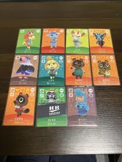 どうぶつの森 あつ森 amiiboカード 11枚セット モニカ よしの レム