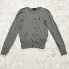 ポロラルフローレン カーディガン PIMA COTTON 綿 ロゴ 刺繍 ポニー