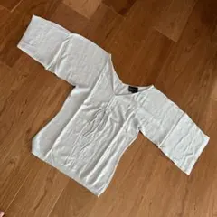 BUONA GIORNATA Vネック五分袖