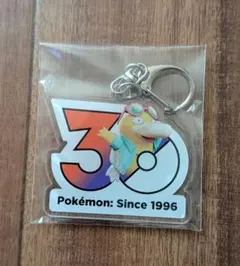 ポケモン 30周年 アクリルキーホルダー ポケモンユナイト コダック