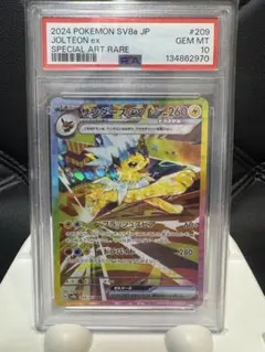 サンダースex SAR PSA10 テラスタルフェスex 209/187 - メルカリ