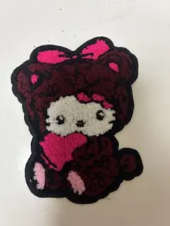 キティワッペン　刺繍
