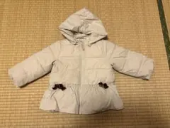 SIMPLE LIFE フード付き中綿コート 90cm