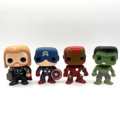 【激レア】 funko pop ファンコ フィギュア アベンジャーズ　4種　初期