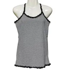 F66)Heather フリル付きキャミソールのサムネイル