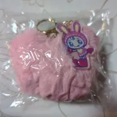 メゾピアノ ベリエちゃん ガチャガチャ ハート型ファーチャーム アクリルチャーム