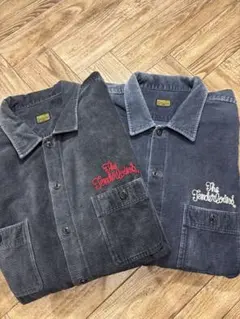 TENDERLOIN T-CORDUROY SHTブラック、ネイビー2枚セットLのサムネイル