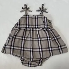 値下げしました！ POLO Baby チェック柄ロンパース 80サイズ