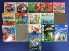 NINTENDO64 ゲームソフト 14本セット