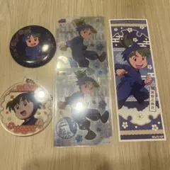 忍たま　火薬委員会　池田三郎次　アクリルキーホルダー　缶バッジ　クリアカード