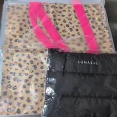 ヒョウ柄トートバッグ　おまけつき