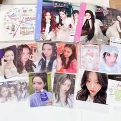 ユナ　ILLIT トレカ　まとめ売り　時よ止まれ　アルバム　CDトレカ