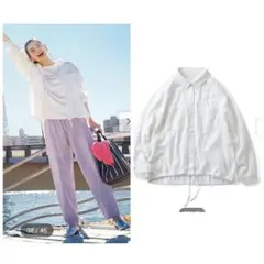 リブ イン コンフォートオーガニックコットン　長袖シャツ