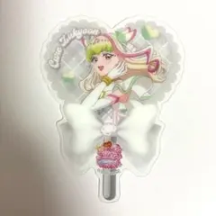 プリキュア　キュアズキューン　映画　特典　うちわ型クリアカード