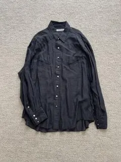 美品Yohji Yamamoto ヨウジヤマモトストライプ柄オーバーサイズシャツ 美品Yohji Yamamoto ヨウジヤマモトストライプ柄オーバーサイズシャツ
