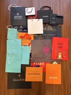 【まとめ売り19枚】ブランド　ショップ袋　ショッパー