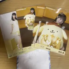 ≒JOY ニアジョイ ポムポムプリンコラボ 生写真 山田杏佳 チュウ