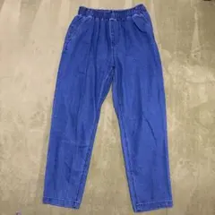ウエストゴム デニムパンツ ブルーのサムネイル