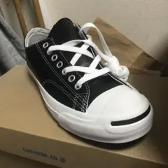 Converse Jack Purcell スニーカー ブラック レザー　廃盤