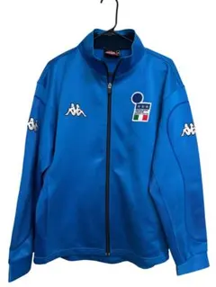 Kappa イタリア代表 トラックジャケット ジャージ ブルー Mサイズ