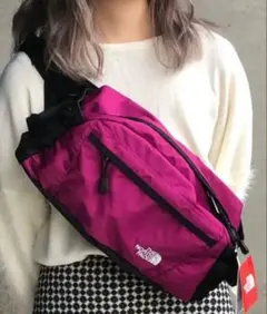 パープル クラッシックカンガウエストポーチ バッグ