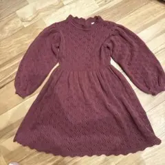 Bebe Organic ニットワンピース 2Yのサムネイル