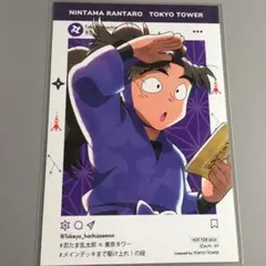 忍たま乱太郎　竹谷八左ヱ門　ポストカード　東京タワー