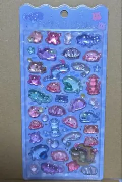 ⑤　ボンボンドロップシール　深海魚　水族館　限定　ボンドロ