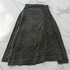 慈雨 センソユニコ ジウ シャツ トップス アシンメトリー 藍染め