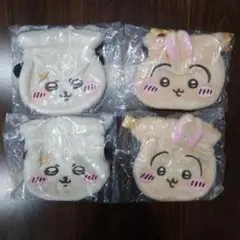 フェイクファーポーチ 4個セット